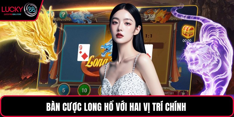Bàn cược Long Hổ với hai vị trí chính 