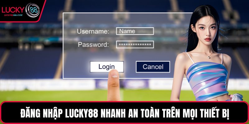 Đăng nhập Lucky88 nhanh an toàn trên mọi thiết bị