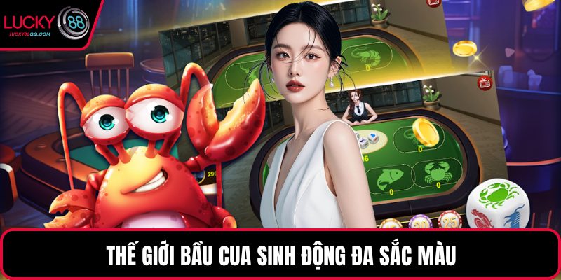 Thế giới bầu cua sinh động đa sắc màu