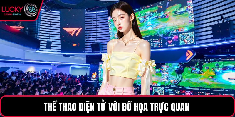 Thể thao điện tử với đồ họa trực quan 